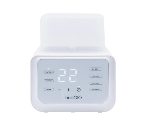 InnoGIO GIOwarm Fast Duo- Podwójny podgrzewacz i sterylizator butele - 1360140 - zdjęcie